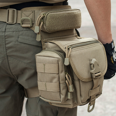 Bolsa cartuchera táctica Molle para hombre, riñonera militar resistente al agua para juego de guerra, Ejército EDC, riñonera para caza, accesorios de ciclismo ► Foto 1/6