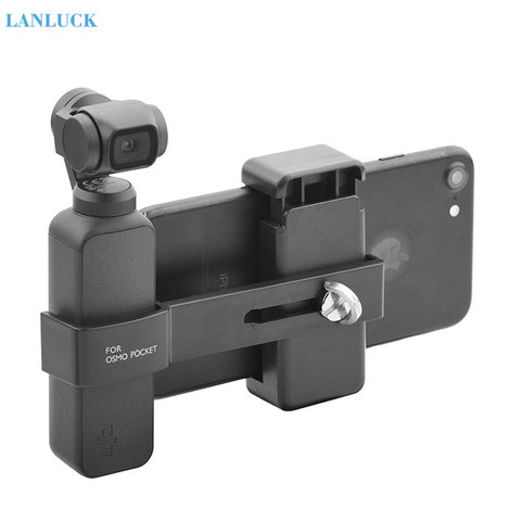 Soporte de teléfono para cámara DJI OSMO Pocket 2, cardán de mano, adaptador de conector de teléfono, accesorios de bolsillo ► Foto 1/6