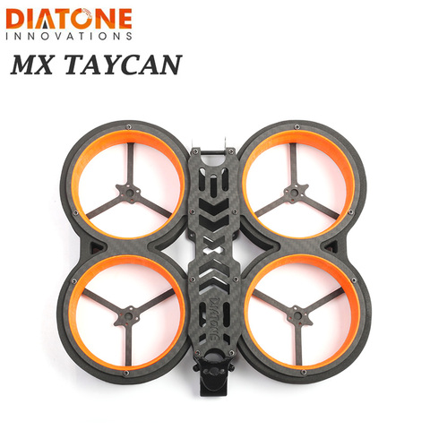 Envío gratis/Diatone MX-C Taycan CineWhoop marco 158mnm 3 pulgadas FPV Whoop Kit de marco de fibra de carbono para RC Dron de carreras con visión en primera persona ► Foto 1/4