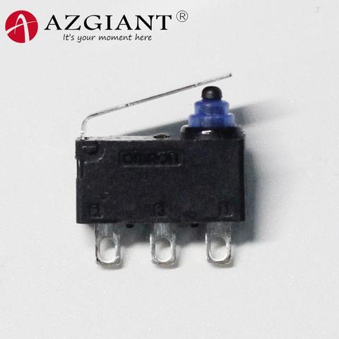 Micro interruptor de bloqueo de puerta de coche D2HW, 3 pies, IP67, impermeable, táctil, con mango de metal, D2HW-EL291H-A515-AQ, para VW, Jetta, maletero ► Foto 1/6