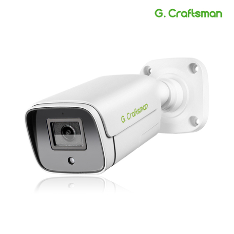 XMeye-cámara de seguridad IP para exteriores, dispositivo de videovigilancia de 3MP, POE, Audio facial, impermeable, infrarroja, Onvif, CCTV, color negro, G.Craftsman ► Foto 1/6