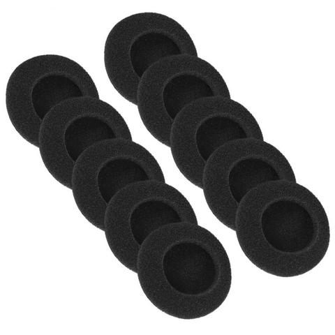 Almohadillas para oreja de espuma de esponja de repuesto gruesa para auriculares, funda protectora para auriculares de 35mm, 40mm, 45mm, 50mm, 55mm, 60mm y 65mm ► Foto 1/6