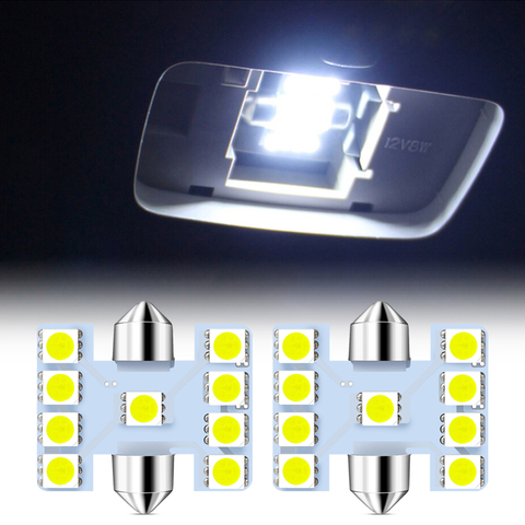 Las luces interiores del coche 31mm LED luz de lectura para Toyota prado 120 land cruiser C-HR yaris auris hilux Corolla Camry RAV4 ► Foto 1/6