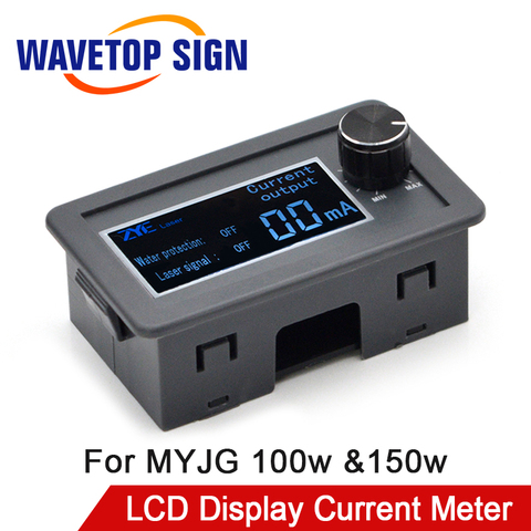 Waveopsign-Medidor de corriente CO2, pantalla LCD externa para MYJG100W y fuente de alimentación láser Co2 de 150W ► Foto 1/6