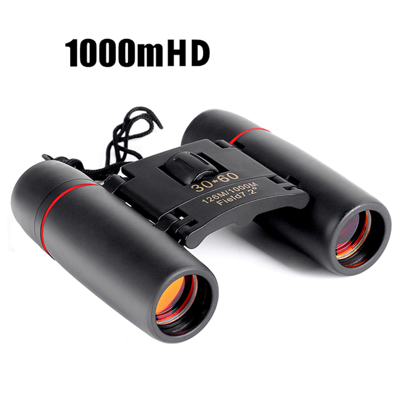 Comprar Binoculares potentes HD, minitelescopio plegable de largo alcance  de 2000m, óptica Bak4 Fmc para deportes al aire libre, viajes de acampada