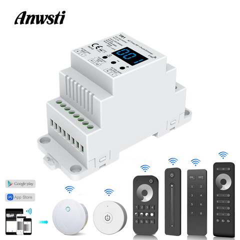 AC Triac Dimmer LED 220V 230V 110V inalámbrico RF 2,4G Control remoto regulable interruptor Wifi inteligente Dimmer interruptor regulador bombilla LED para lámpara ► Foto 1/6