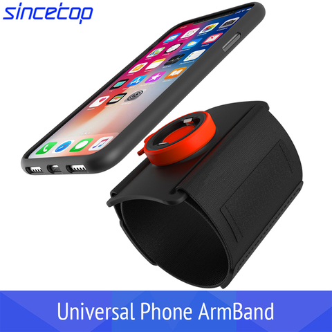 Brazalete deportivo Universal para iPhone 11X8 7 Samsung giratorio muñeca deporte banda para el brazo con el titular de la clave para 4-6 pulgadas ► Foto 1/6