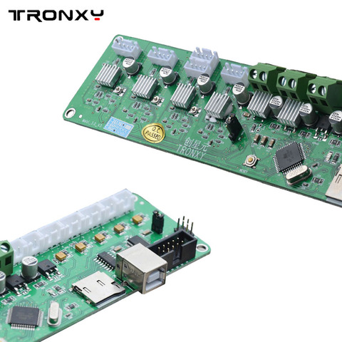 Tronxy-placa base de impresora 3D, placa base Melzi 2,0, PCB, ATMEGA 1284P, P802M, controlador de XY-100, Tablero Principal ► Foto 1/6