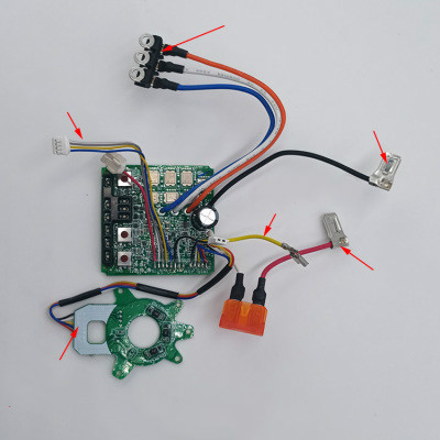 Placa de control principal sin escobillas Makita, interruptor principal, controlador de motor sin escobillas, 170, 175, 268 ► Foto 1/4
