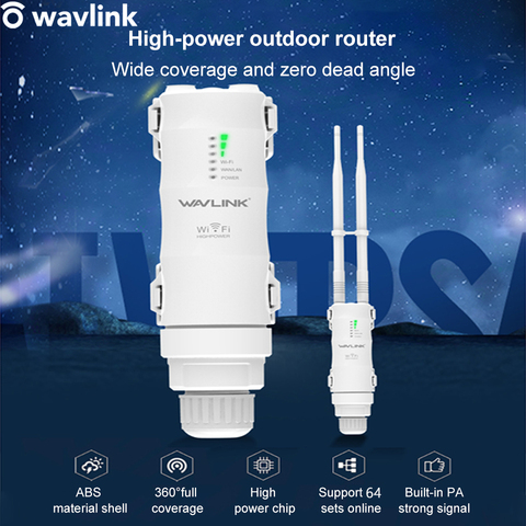 Nuevo enrutador Wifi inalámbrico 30dbm AC600 de alta potencia para exteriores, resistente al agua, repetidor AP de 2,4G/5G, antena desmontable externa de largo alcance para UE ► Foto 1/6