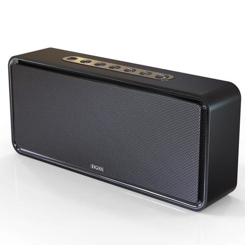 DOSS-caja de sonido XL altavoz inalámbrico portátil con Bluetooth, controlador Dual, altavoz estéreo 3D de graves llamativos, inalámbrico, TF, AUX, USB ► Foto 1/6