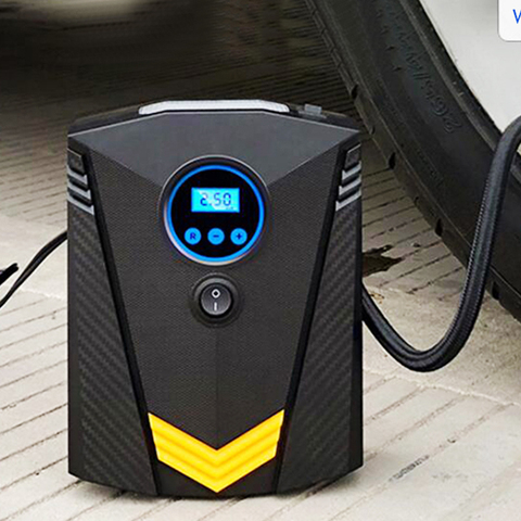 Bomba inflable Digital para neumáticos de coche, compresor de aire automático para rueda de coches, inflador eléctrico de neumáticos de 12V ► Foto 1/6