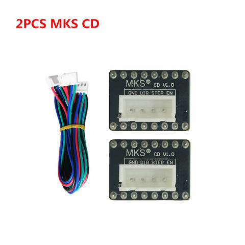 2 uds MKS CD amplificador de corriente para Nema23 paso a paso conductor Nema 23 motor adaptador 3d impresora accesorios se expansor de tarjeta ► Foto 1/3