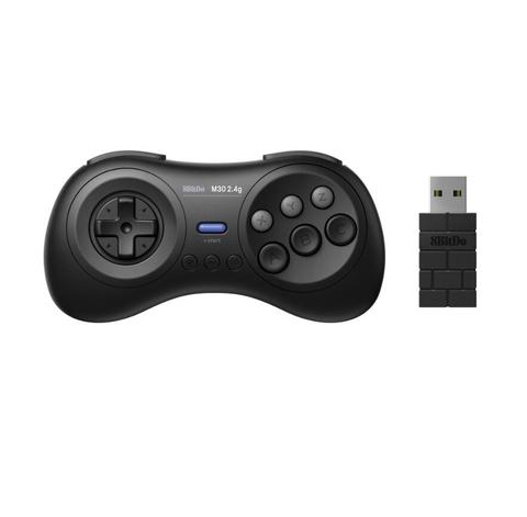 8BitDo M30 2,4G juego inalámbrico pad para Sega Genesis Mini juego inalámbrico controlador Mega Drive Min Nintendo interruptor Gampads ► Foto 1/6