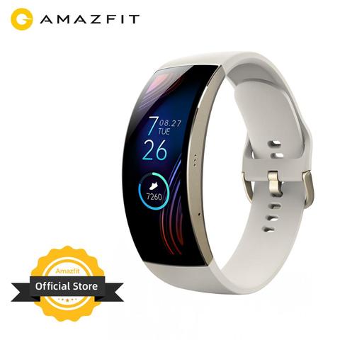 Amazfit-reloj inteligente resistente al agua hasta 5atm, reloj inteligente deportivo resistente al agua, con pantalla curva y control del sueño, versión Global ► Foto 1/6