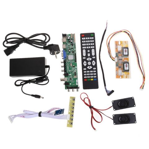 Módulo de placa controladora de DVB-T2 Universal para TV Digital de 15-32 pulgadas, 1 Juego, DS.D3663LUA.A81 controlador de TV Lcd/T/C, para 30 Pines, 8 bits ► Foto 1/6