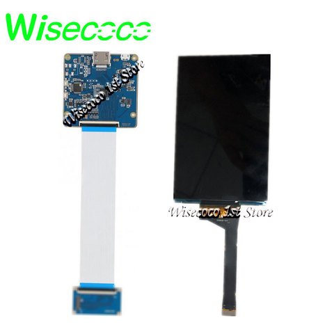 Wisecoco de pantalla de 6 pulgadas 2k 3d impresora 6,08 pulgadas pantalla Lcd Mono 1620x2560 Mipi Junta DLP/SLA alta transmitancia de luz ► Foto 1/6