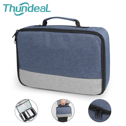 ThundeaL-Bolso para proyector TD90 TD60, funda de transporte a prueba de arañazos para Epson, BenQ, Sharp Optoma, Acer, XGIMI, funda de proyector ► Foto 1/6