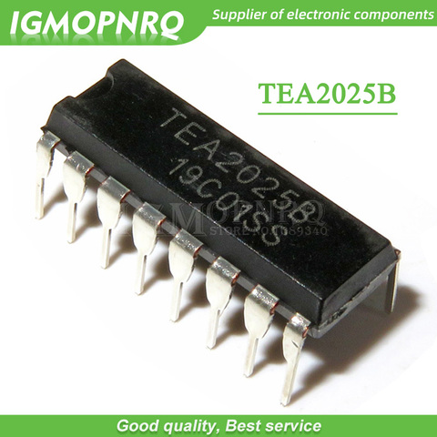 10 unids/lote TEA2025B TEA2025 DIP-16 amplificador de Audio amplificador Junta IC Original nuevo ► Foto 1/1