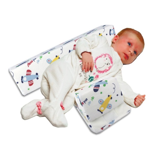 Almohada antivaho para bebés recién nacidos, almohada de posición triangular para bebés de 0 a 6 meses ► Foto 1/5