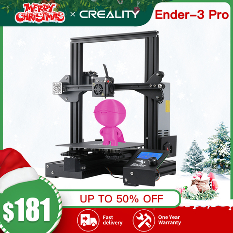 CREALITY 3D Impresora Ender-3 PRO KIT de Impresora máscara impresa con la marca MW potencia vidrio opción 3D Drucker Impresora Kit de Impresora ► Foto 1/6