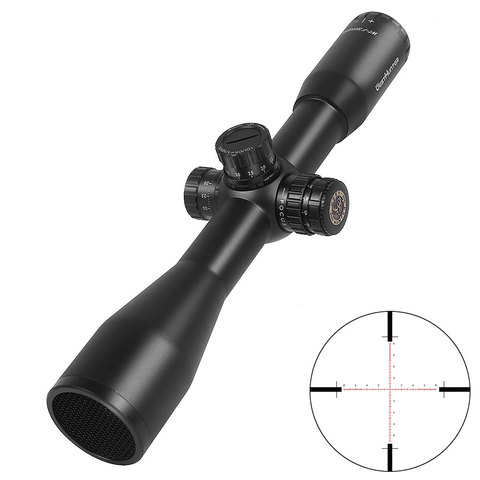 WESTHUNTER-mira de Rifle fija 8X, WT-F, 8X44SFIR, vidrio Parallax lateral, óptica iluminada con grabado, mira telescópica para caza ► Foto 1/6