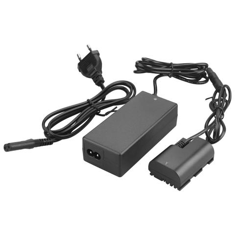 LP-E6 batería simulada ACK-E6 DR-E6 adaptador de alimentación de CA para Canon EOS 5D Mark II III 5D2 5D3 6D 7D 60D 70D 80D LPE6 ► Foto 1/5