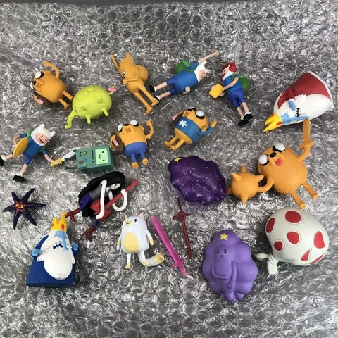 Figuras de acción de Adventure Times para niños, juguetes de modelos coleccionables para niños, regalo de cumpleaños ► Foto 1/5