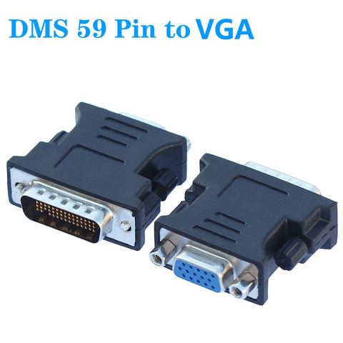 Adaptador de DMS-59 a VGA para tarjeta de vídeo, 59 pines a VGA macho a hembra, 1 unidad ► Foto 1/5