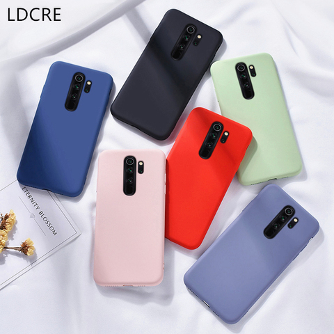 Funda de caucho blando de silicona líquida para Xiaomi Redmi 9T, Protector para Xiaomi Redmi 9, 9A, 9C, Xiaomi Redmi 9 ► Foto 1/6