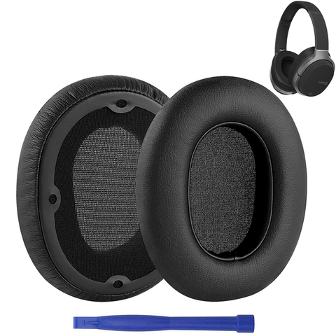 Potein-almohadillas de repuesto de cuero para auriculares, almohadillas de repuesto para auriculares, cubierta de cojín, piezas de reparación para Edifier W830BT W860NB W830 BT W860 NB ► Foto 1/6