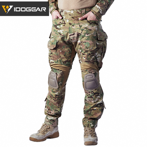 IDOGEAR G3 pantalones multicámara de combate ejército militar Airsoft táctico Bdu camuflaje pantalones invierno caza 3205 ► Foto 1/6