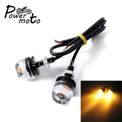 2X 9W 12V SMD LED Chip de perno de luz tornillo de señal de vuelta de luz 5630 luz LED para placa de matrícula de la motocicleta del coche Auto ► Foto 1/6