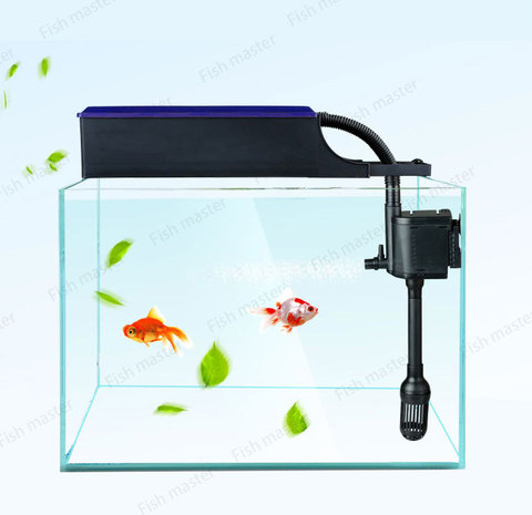 Sunsun-tanque de filtro de goteo bioquímico tipo lluvia para acuario, tres capas y seis cajas, filtro superior ► Foto 1/6