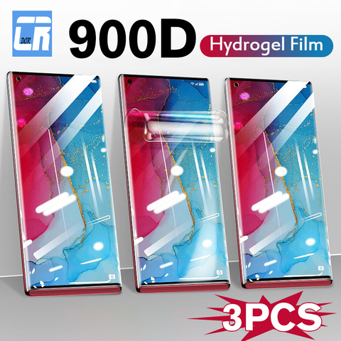 1-3 uds Protector de pantalla hidrogel de película para Oppo Reno 3 Pro 2 2Z ACE X10 Zoom película protectora para OPPO A5 A9 2022 A5S no de vidrio ► Foto 1/6