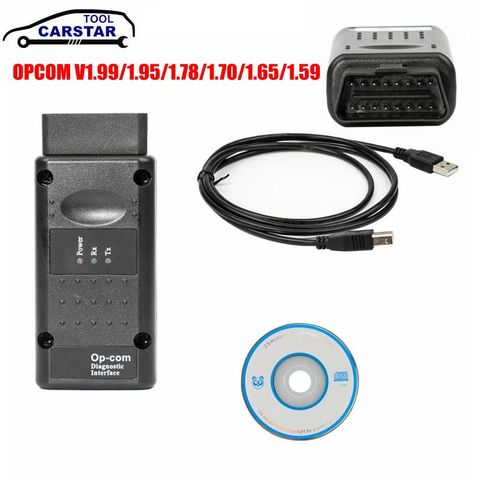 OPCOM para Opel OP COM 1,70, 1,78, 1,99 flash actualización de firmware OPCOM V1.95 PIC18F458 FIDI para BUS OBD OBD2 escáner herramienta ► Foto 1/6