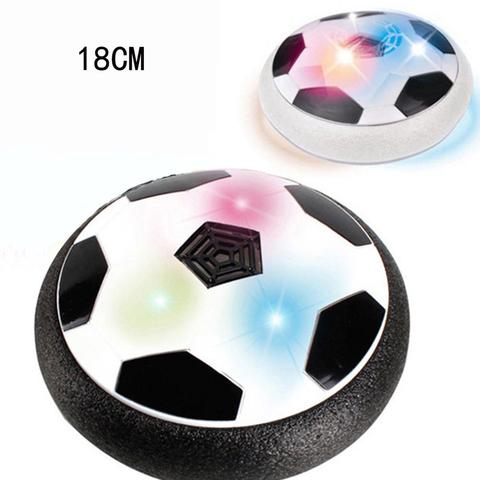 Pelota de fútbol de aire para niños, bola de fútbol con luz LED divertida para chico, juguete de fútbol al aire libre para interiores ► Foto 1/6