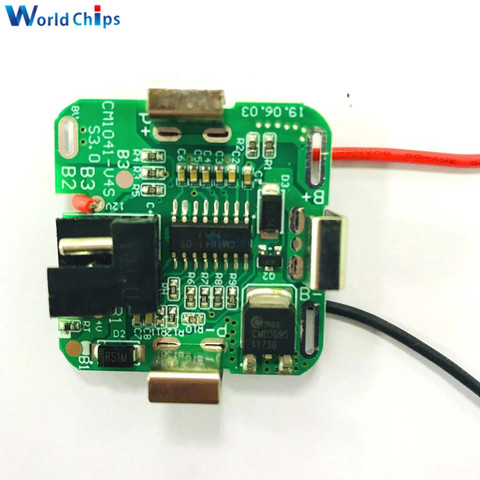 BMS-Placa de protección de batería de litio, 4S de energía PCB PCM, circuito integrado con cable, Banco de carga, 16,8 V, 30A, 18650 ► Foto 1/6