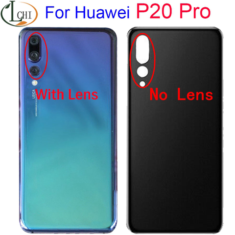 Cubierta trasera de batería para Huawei P20 Pro, piezas de repuesto para puerta, carcasa trasera ► Foto 1/5