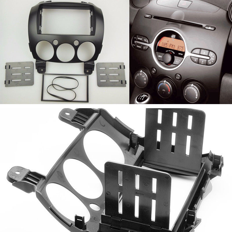 Para Mazda 2/Demio 2007-2014 reemplazar 2 Din auto Radio estéreo para Panel de salpicadero Kits ► Foto 1/6