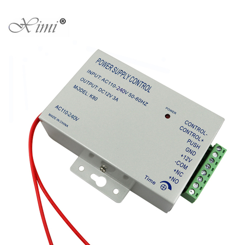 Sistema de Control de Acceso de puerta, interruptor de fuente de alimentación 3A / 5A AC 220V, cc 12V, calidad Superior, nuevo ► Foto 1/6