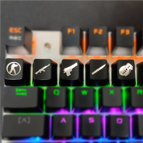 SIANCS DIY CS GO juego keycaps botón clave CSGO teclas juego keycap juego accesorios Mercy ABS Cap para teclado mecánico ► Foto 1/6