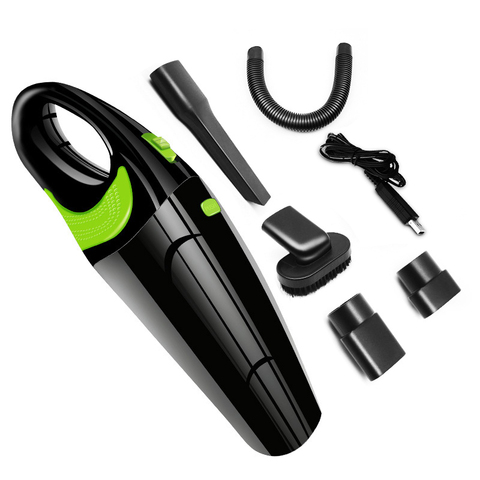 Aspirador portátil de mano para coche inalámbrico, 6500Pa, 120W, USB, inalámbrico, uso en seco/mojado, recargable, para el hogar y el coche ► Foto 1/6