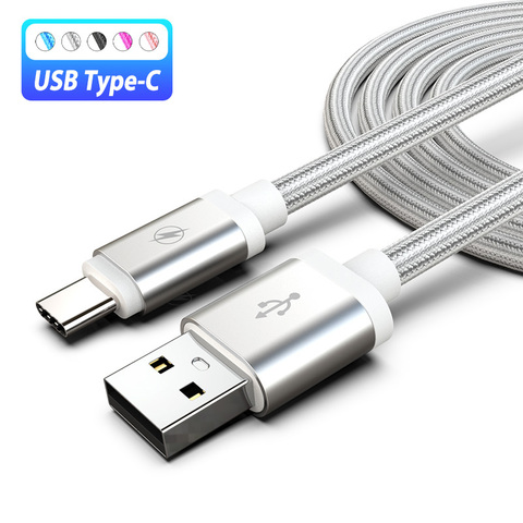 Adaptador USB, USB tipo C cargador de Cable 3m USB-C with Cable de carga cables para Huawei Mate 30 Pro Samsung Galaxy A71 A51 A90 Google Pixel 4 XL ► Foto 1/6