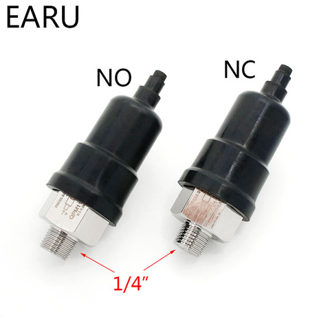 Interruptor de presión de aire de QPM11-NC / QPM11-NO ajustable, cable de boquilla de rosca externa, controlador de presión, Sensor Pnumatic, 1/4 pulgadas ► Foto 1/6