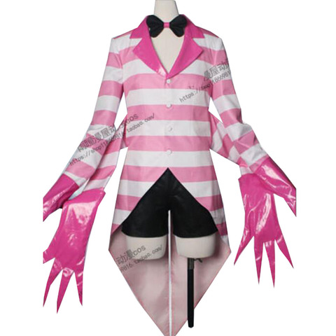 2022 Hazbin Hotel polvo Ángel Cosplay traje uniforme las mujeres las niñas Halloween Disfraces Cosplay de Carnaval de ► Foto 1/1