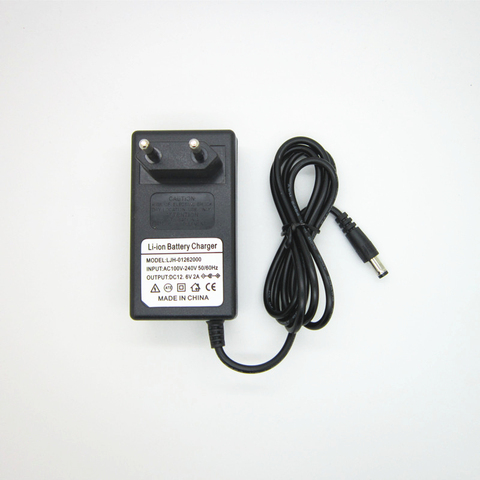 1 unidad 100 V-240 V 12,6 V 2A 18650 cargador de batería de litio 12 V voltios adaptador de corriente CC 5,5*2,1 MM Fuente de alimentación 12,6 V 2 A envío gratis ► Foto 1/5