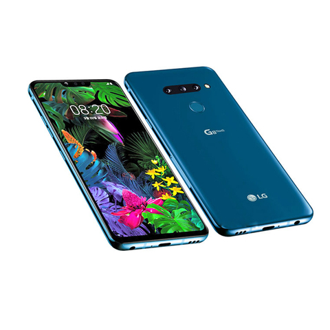 LG-teléfono móvil G8 ThinQ Original libre, 6G + 128GB, Qualcomm 855, pantalla completa de 6,1 pulgadas, carga rápida (sin Pulir) ► Foto 1/6