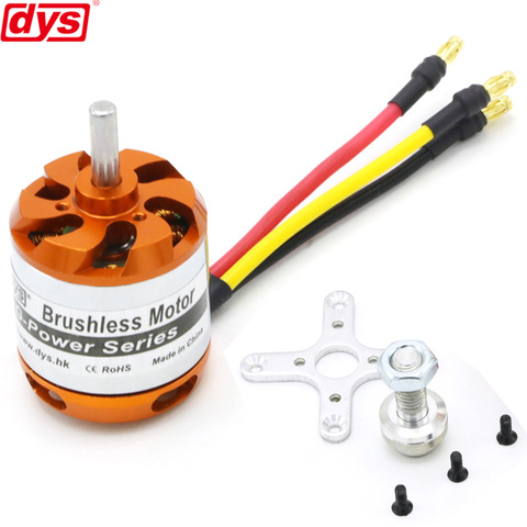 DYS-Motor multicóptero sin escobillas D3542 1450KV 1250KV 1000KV para Mini multicópteros RC de avión y helicóptero ► Foto 1/6