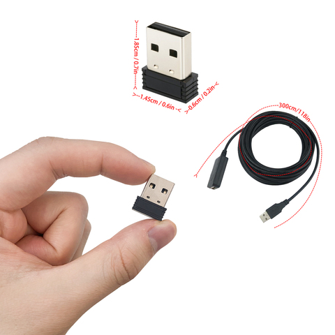 CYCPLUS-receptor y transmisor de ANT para ordenador de bicicleta, Dongle con USB ANT + Stick para Garmin, Bluetooth, Sensor de cadencia de velocidad ► Foto 1/6